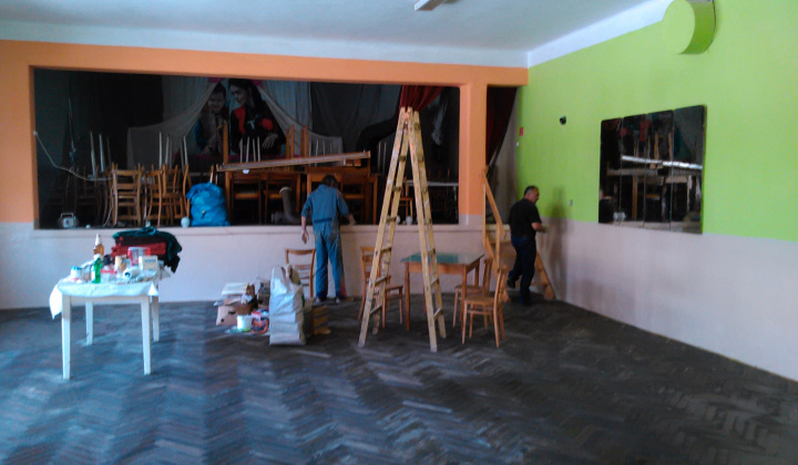 7. fotografia fotogalérie Obnova kultúrného domu